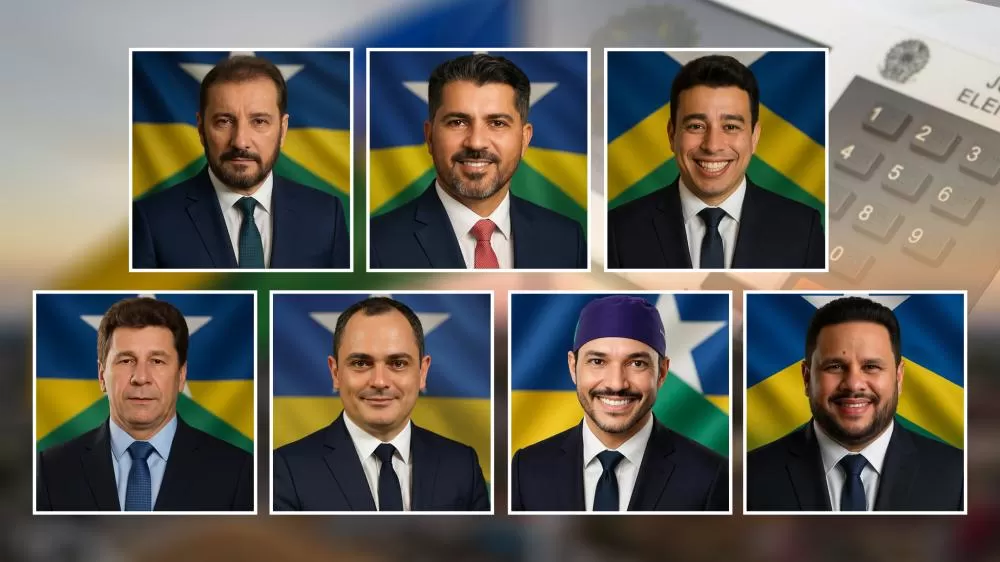 Esses sãos nomes que irão pedir seu voto para Governo de Rondônia nas Eleições 2026
