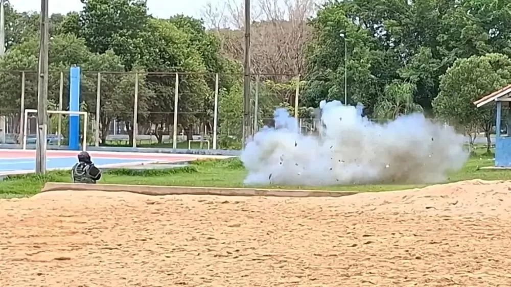 Ji-Paraná: BOPE Realiza Detonação de Artefato Explosivo em Treinamento Anti-Bombas no CEDEL