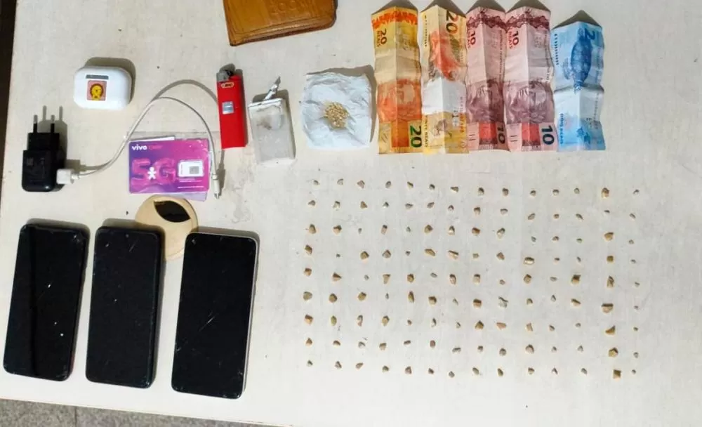 PATAMO Prende Traficante com Grande Quantidade de Crack em Ji-Paraná