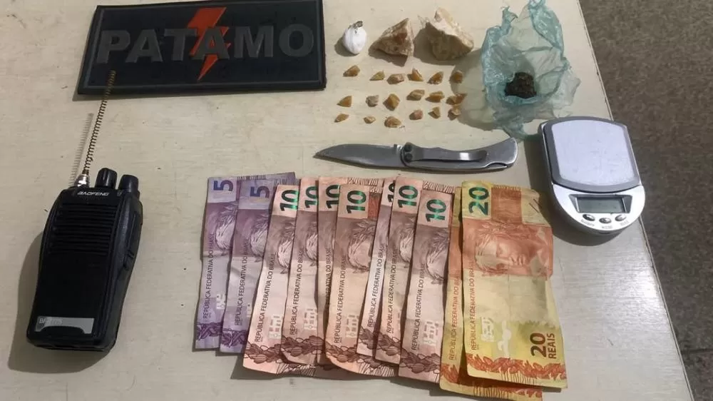 Polícia Militar Apreende Drogas e Prende Suspeito no Bairro Jorge Teixeira, em Ji-Paraná