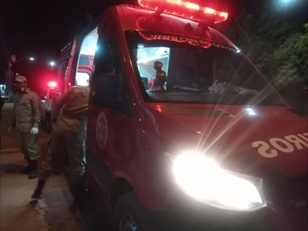 Acidente Grave Entre Motos Deixa Duas Pessoas Gravemente Feridas em Ji-Paraná