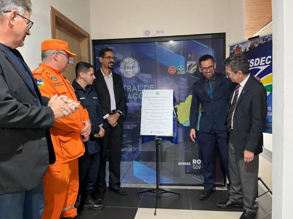 Governo de Rondônia Inaugura Centro Integrado de Operações em Ji-Paraná para Melhorar a Segurança Pública