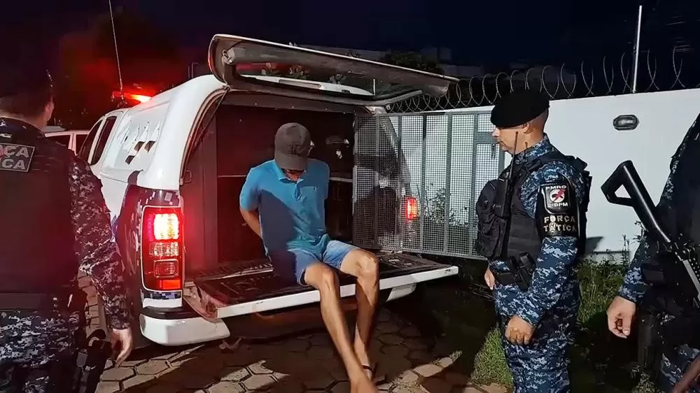 Força Tática Prende Suspeito com Arma de Fogo Calibre no Bairro JK em Ji-Paraná