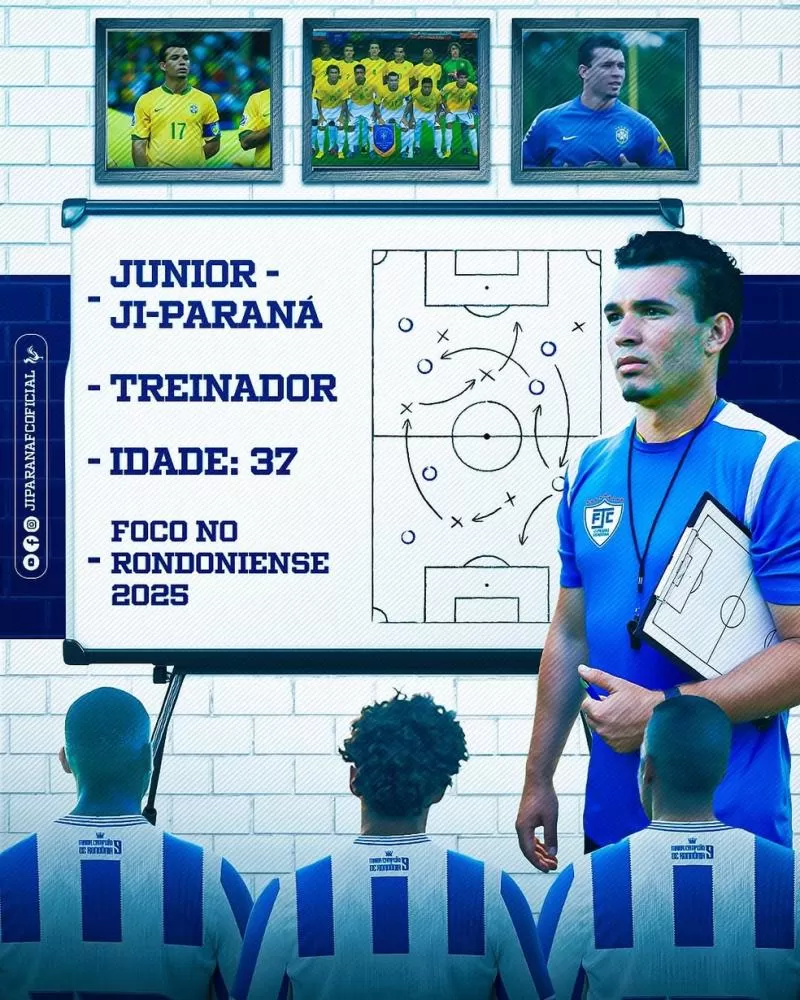 Ex-Corinthians e Internacional Assume Como Treinador do Ji-Paraná para o Campeonato Rondoniense 2025