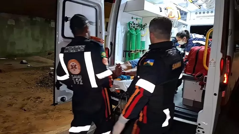 Acidente de Trânsito em Ji-Paraná Deixa Motociclista Gravemente Ferido