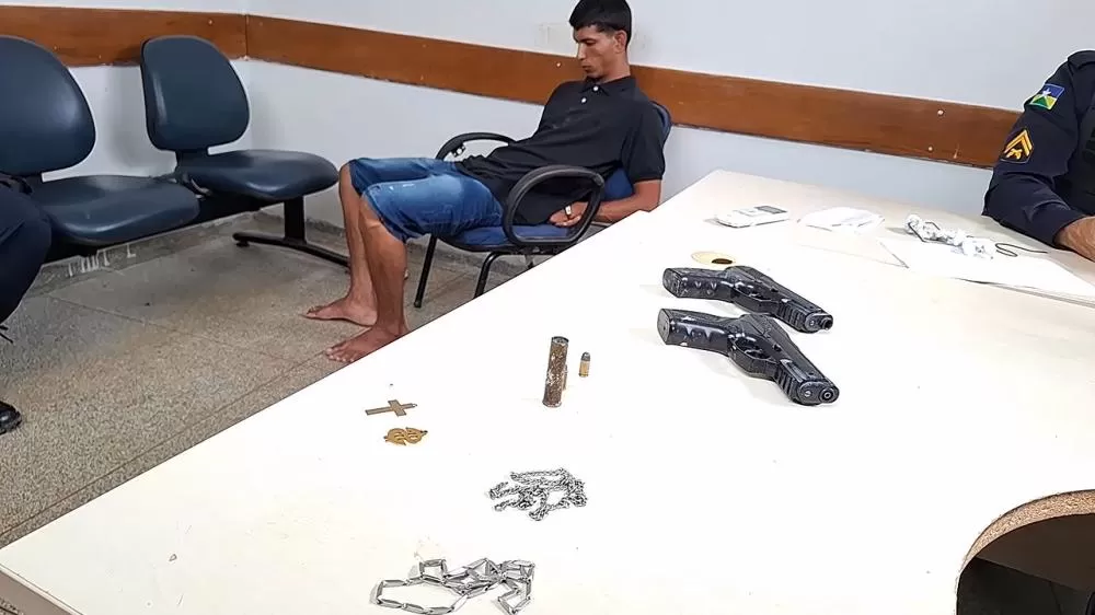 Ji-Paraná: Polícia Militar Prende Suspeito Após Tentativa de Fuga no Bairro Rondon