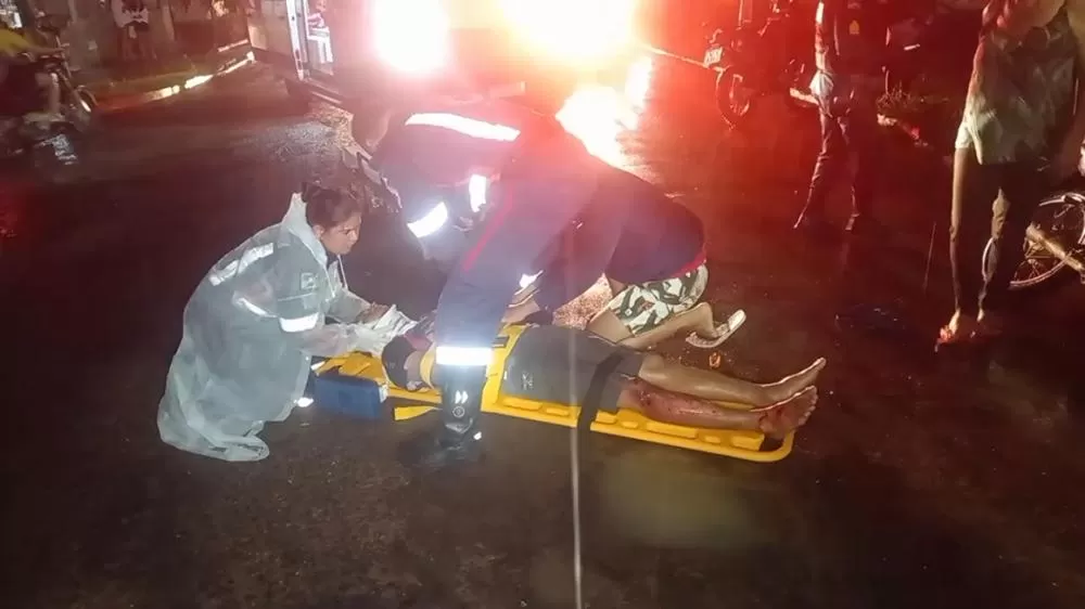 Motociclista Fica Gravemente Ferido Após Acidente em Quebra-Molas de Ji-Paraná