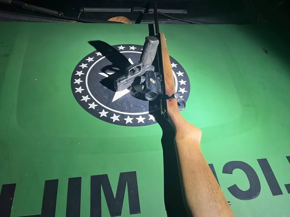 Operação Protetor das Fronteiras apreende armas e munições em veículo na BR-364