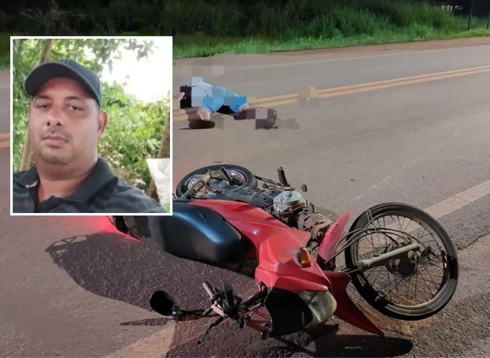 Motociclista Morador da Linha 95 Morre Após Perder Controle em Quebra-Molas na BR-429 