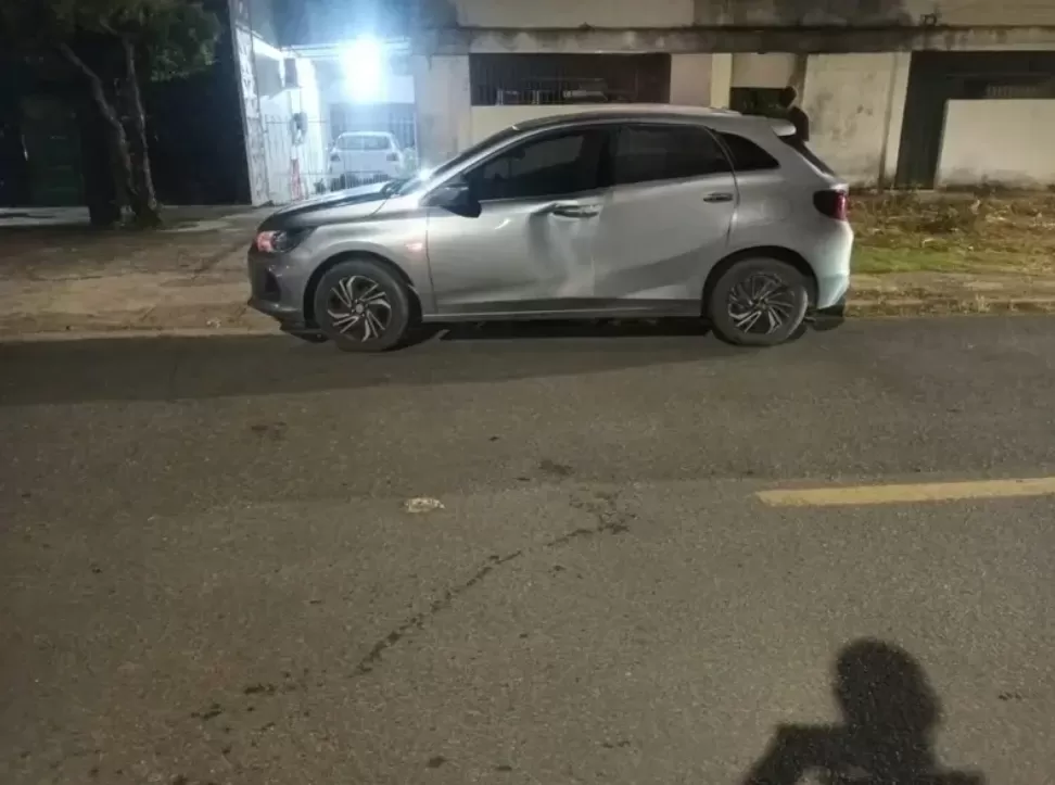 Acidente de Trânsito em Ji-Paraná: Motociclista sofre fratura após colisão com carro