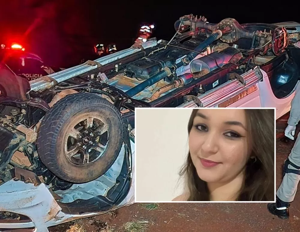 Caminhonete Capota na PR-445 e Mata Acadêmica de Medicina no Paraná de 18 Anos