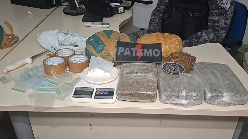 Polícia Militar Prende Suspeito de Tráfico de Drogas no Centro de Ji-Paraná