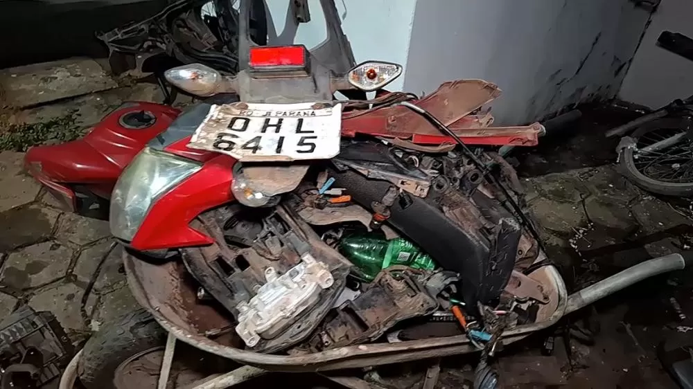 Operação em Ji-Paraná: PATAMO prende homem que comprou moto roubada para vender peças