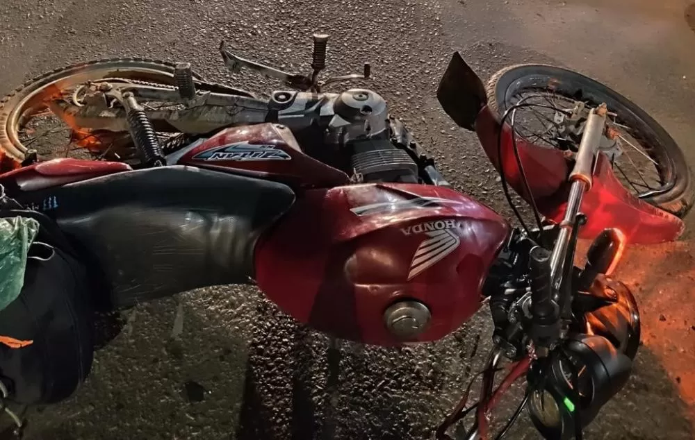 Colisão entre Motocicletas Deixa Jovem Gravemente Ferido em Ji-Paraná no cruzamento da L94 com a T20