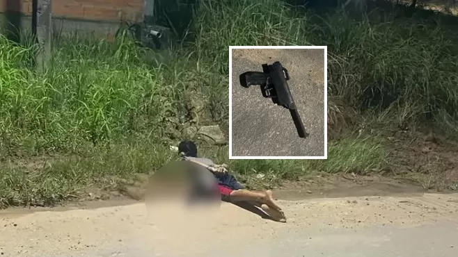 Adolescente Aponta Arma para Policial e Leva Tiro em Ji-Paraná; Duas Motos Roubadas Foram Recuperadas