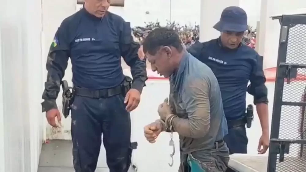 Homem embriagado é preso após confusão no bairro Presidencial em Ji-Paraná