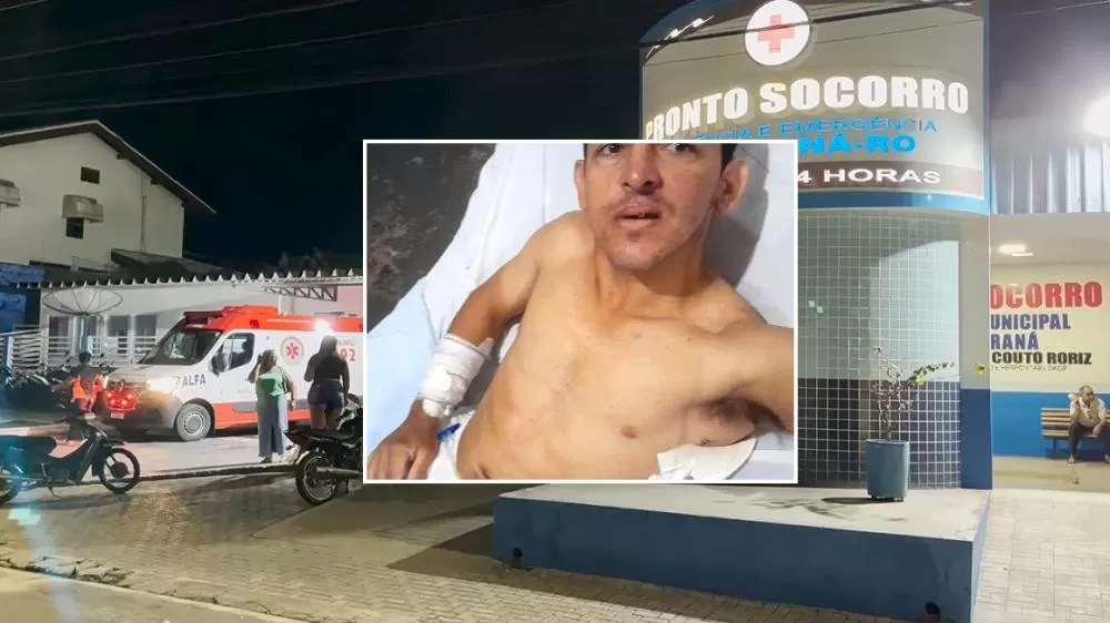 Ex-Vereador Jeferson Batoré é Esfaqueado em Mirante da Serra e Transferido para o Hospital Municipal de Ji-Paraná