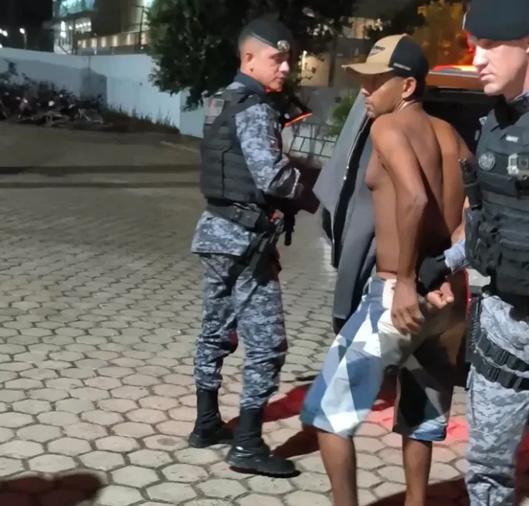 Suspeito de Tráfico com Mandado de Prisão é Preso em Patrulhamento da PATAMO no Bairro Primavera em Ji-Paraná
