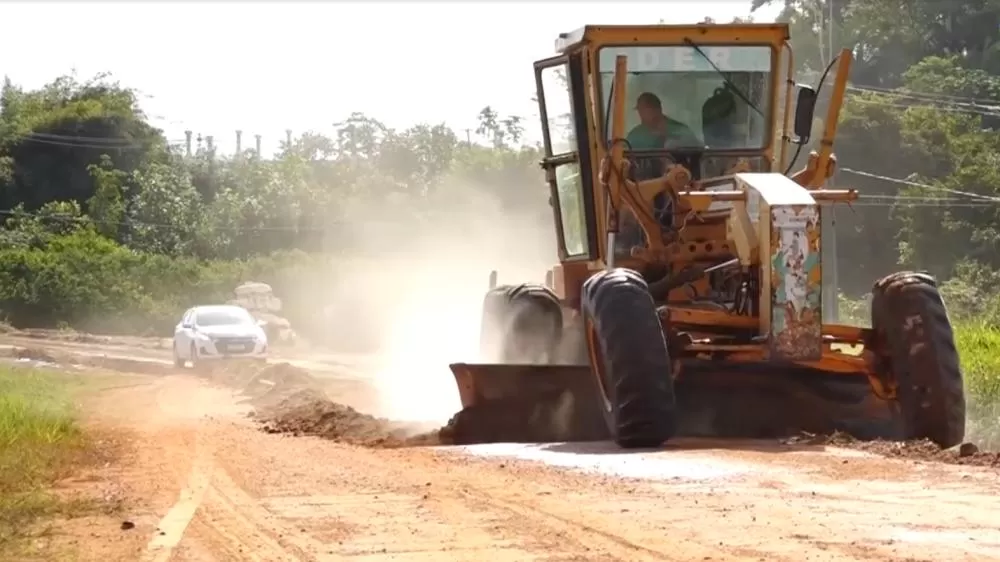DER intensifica serviços de infraestrutura para garantir acessibilidade à Rondônia Rural Show Internacional