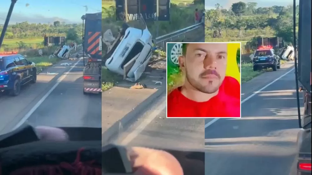 Vídeo: Acidente Fatal Próximo a Ji-Paraná Envolve Carreta e Veículo de Passeio 