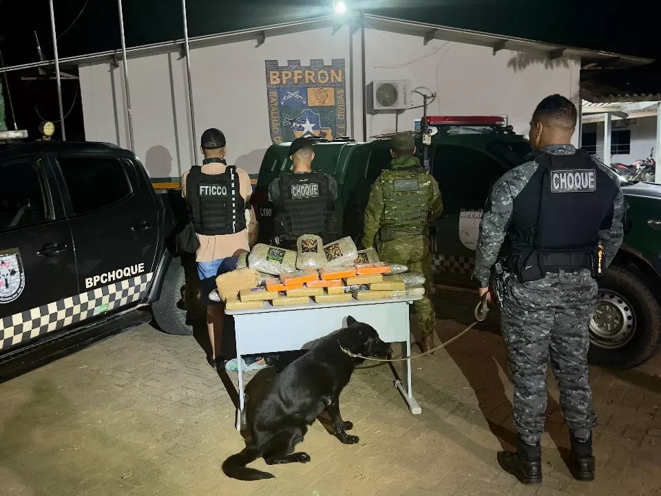 Forças de Segurança Apreendem 31 kg de Drogas em Operação na BR-364, em Rondônia