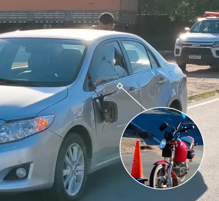 Mãe e Filha Ficam Feridas Após Acidente de Moto com Carro em Cruzamento da Rua Curitiba com a T-22 em Ji-Paraná 