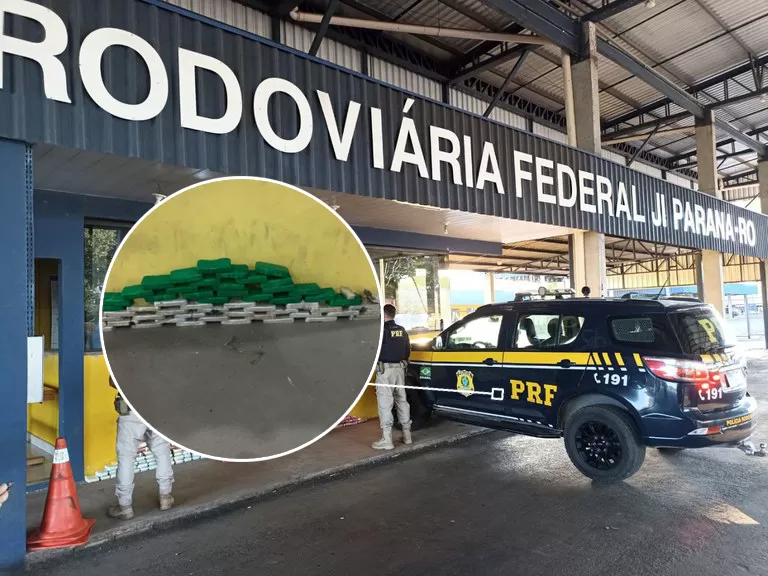 PRF Apreende Quase 60 kg de Cocaína Escondida em Caminhão na BR-364 em Ji-Paraná