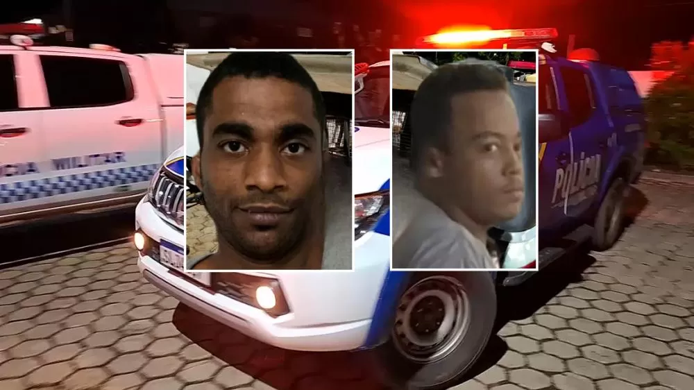 Dupla é identificada com ajuda de câmeras de segurança; valor do roubo foi usado para pagar dívida com drogas