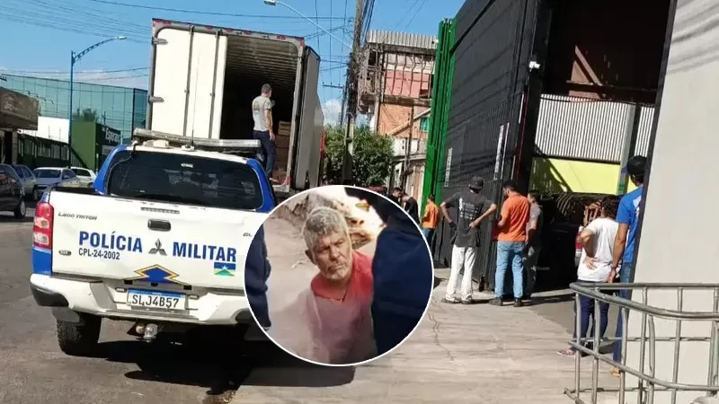 Tentativa de Homicídio em Ji-Paraná: Homem é Esfaqueado em Frente a Supermercado e PM Prende Suspeito Rapidamente 