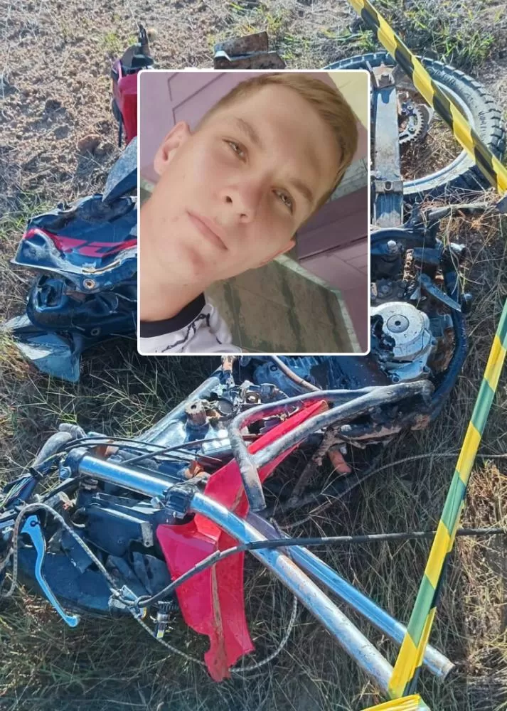 Identificado jovem morto em acidente fatal na RO-481 próximo a Santana do Guaporé: Rodrigo Pagung perde a vida aos 22 anos