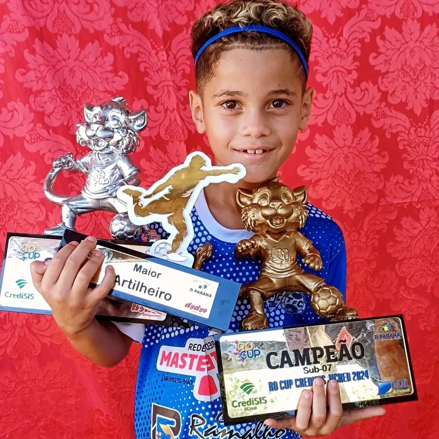 Kalébe, Promessa de Ji-Paraná: Menino de 8 Anos é Selecionado pelo Flamengo e Precisa de Apoio para Seguir no Futebol