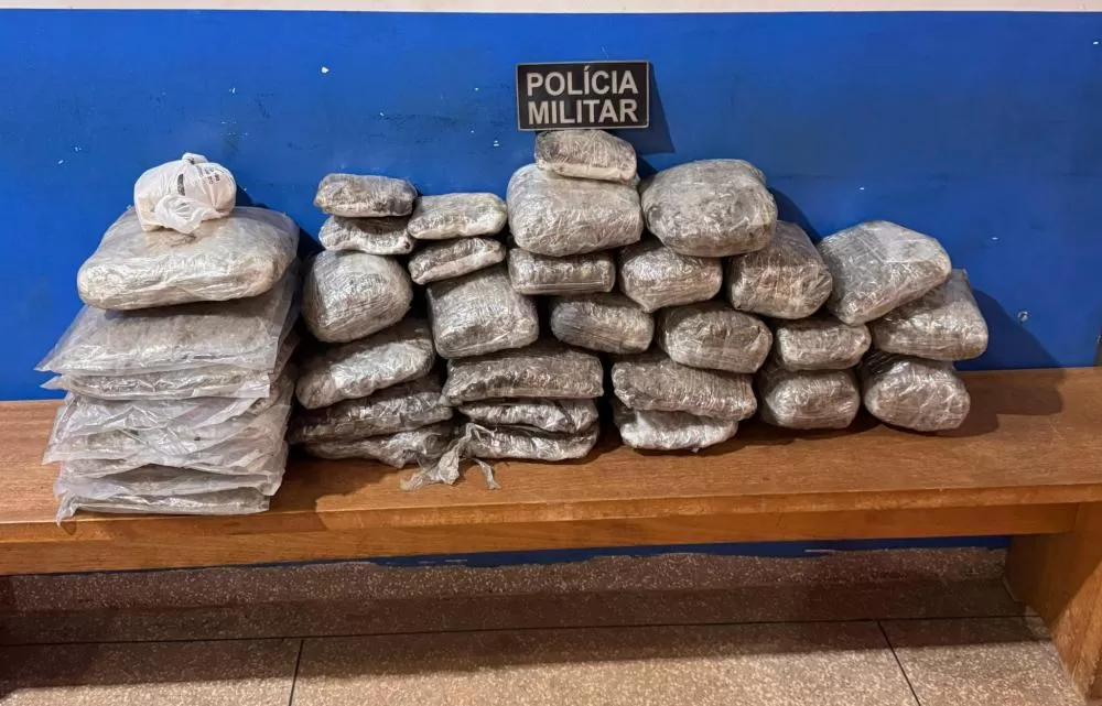 Polícia Militar Descobre Depósito com Quase 18 Kg de Drogas em Chácara em Rondônia