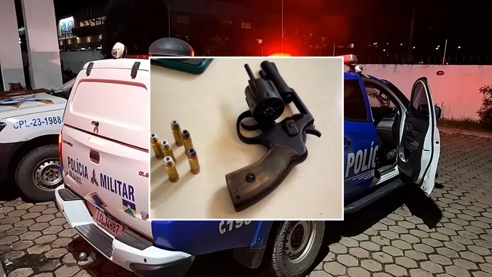 Polícia Militar Frustra Roubo em Residência e Prende Suspeito Armado no Bairro Nova Brasília em Ji-Paraná