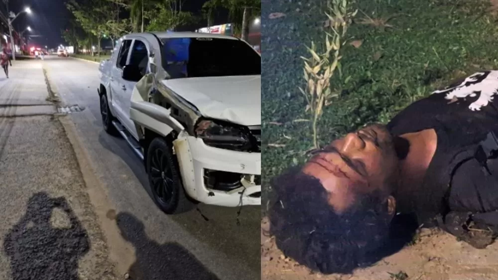 Ciclista morre em grave acidente na marginal da BR-364, em Ji-Paraná