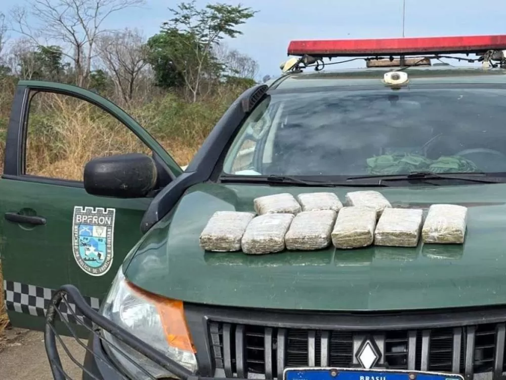 Apreensão de 12 Kg de Maconha na BR-364 mobiliza Polícia Militar em Operação “Protetor das Divisas e Fronteiras”