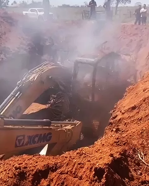 Vídeo: Máquinas são destruídas entre Rondônia e Mato Grosso em ação do ICMBio contra utilizadas Trabalhadores da Região