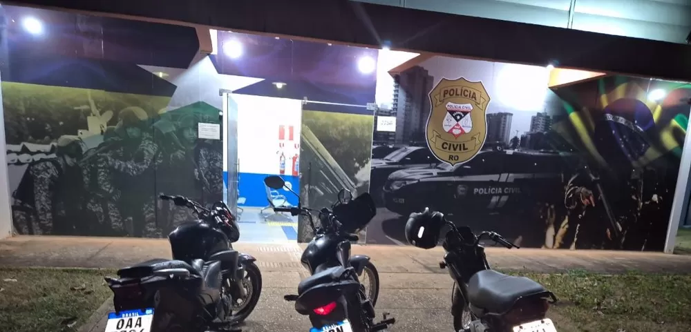 Polícia Militar recupera motocicletas furtadas em Nova Brasilândia D’Oeste
