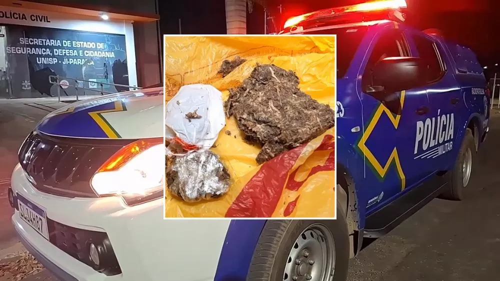 Cadeirante é Preso com Drogas Durante Ação Policial no Segundo Distrito de Ji-Paraná