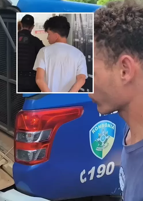 “Aqui quem manda é a gente!”: Trio afronta PM, faz apologia ao crime e é preso após dias infernizando moradores em Ji-Paraná