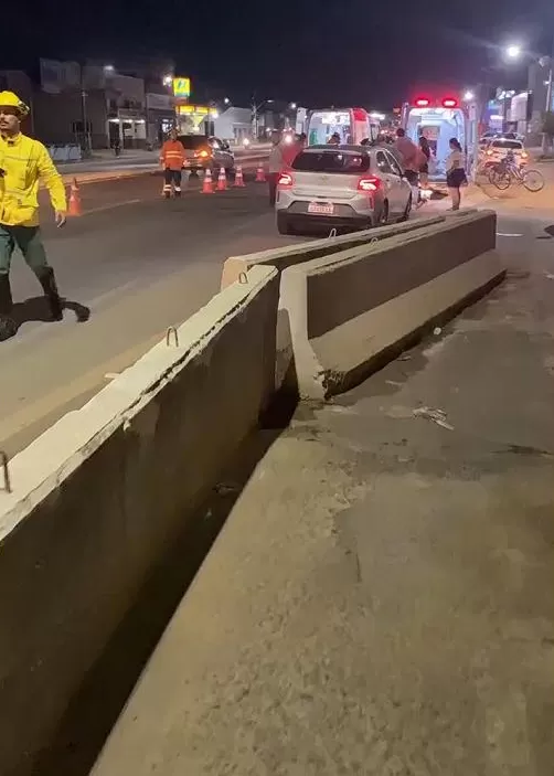 Grave Acidente Entre Motos na Ponte do Rio Machado Deixa Mulher Gravemente Ferida Arremessada ao Solo em Ji-Paraná