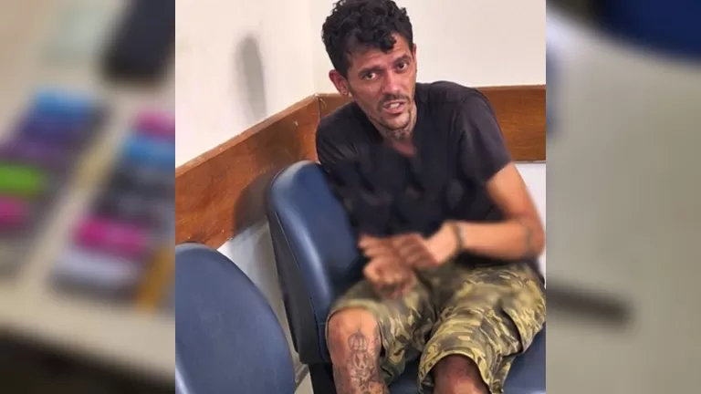 Vanvan“ é preso enrolado em lençol após tentativa de assalto em Ji-Paraná