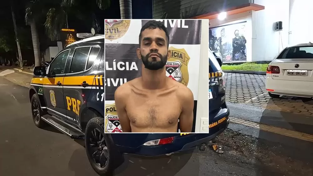 Foragido de Ji-Paraná vulgo “Faxina” é capturado após assassinato brutal e fuga cinematográfica da PRF