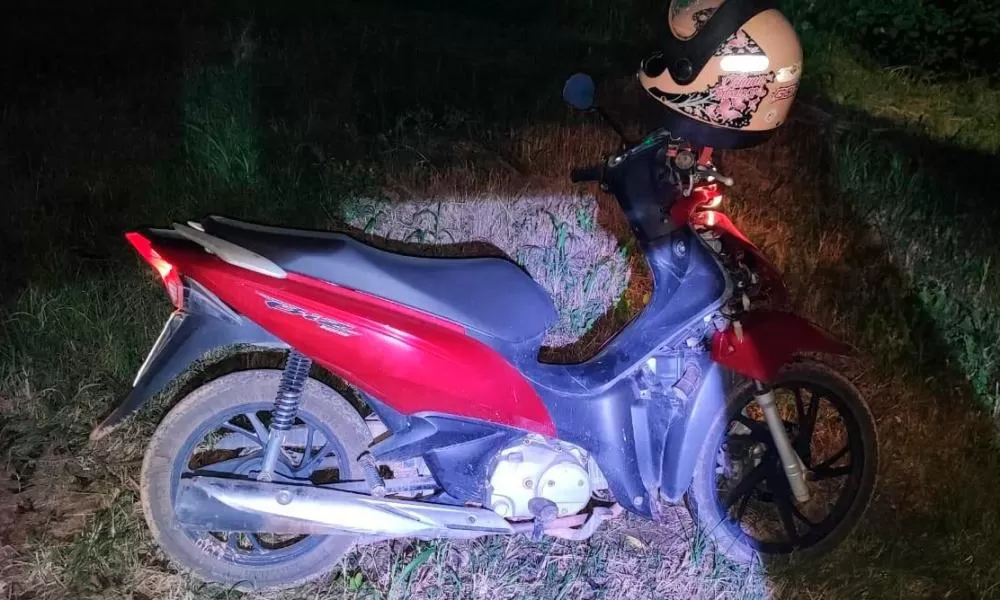 Polícia recupera motocicleta usada em tentativa de homicídio no Bandeira Branca em Ji-Paraná