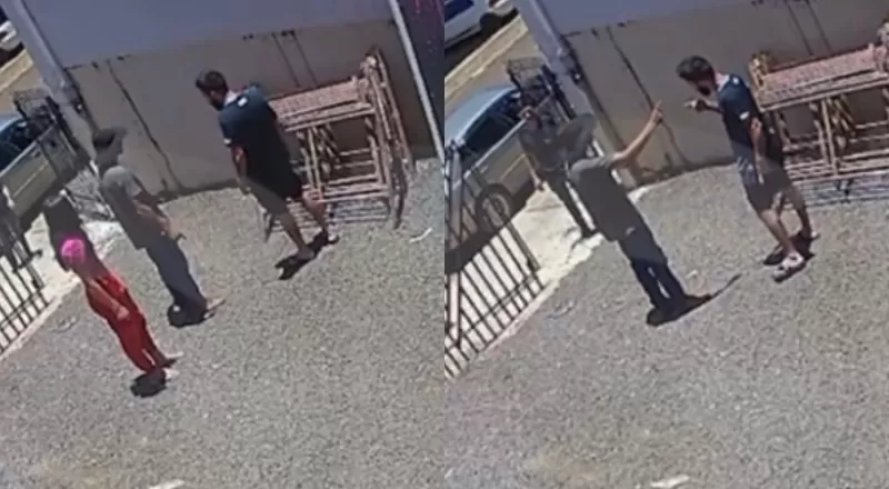 Vídeo: Pai mata namorado da filha após agressão em plena rua em Três Barras do Paraná — Não aceitava o término do relacionamento 