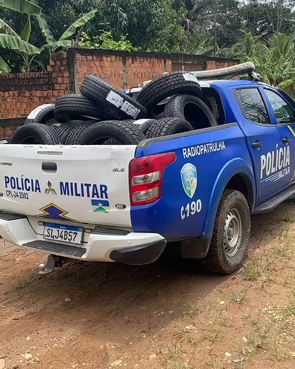 Quadrilha invade comércio e leva 40 pneus de loja na Av. Marechal Rondon entre 2h30 e 5h da manhã em Ji-Paraná