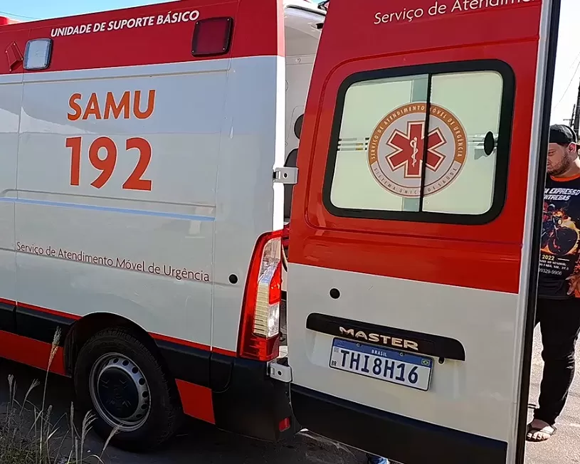 Trabalhador sofre descarga elétrica de 13 mil volts em construção na T-13 com Avenida Maringá e éacaba socorrido às pressas