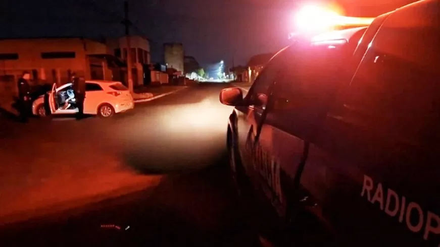 PM de Ji-Paraná aborda motorista desacordado em cruzamento entre Maracatiara (T-20) e Teresina