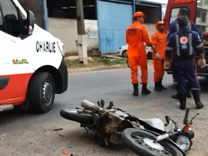 Colisão Entre Carro e Moto Deixa Motociclista em Estado Crítico!