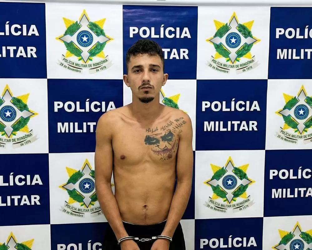 Alex Adriano Daloia Duarte tenta enganar a PM, cortou tornozeleira e jogou no rio: Foragido é recapturado em Ji-Paraná