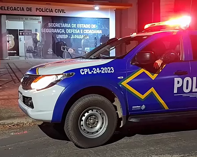Barbárie em Ji-Paraná: Homem espanca esposa com fio de extensão e é preso após vítima dar entrada em estado grave
